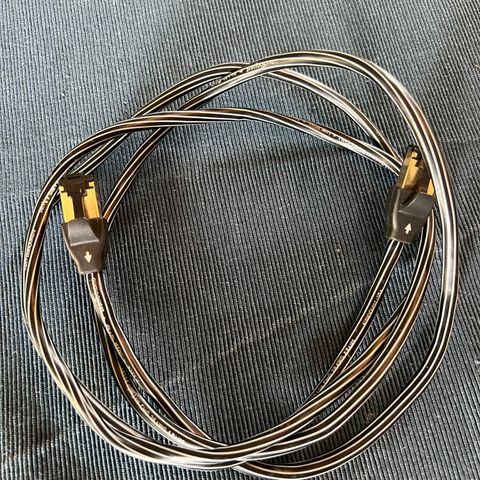 Audioquest Pearl Ethernet kabel 1,5 mtr selges.