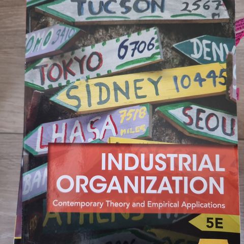 Industrial organization, 5. Utgave