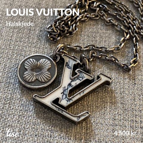 Louis Vuitton halskjede - superkult!