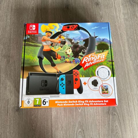 Nintendo Switch Ring Fit bundle + Animal Crossing New Horizons