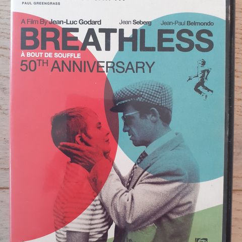 A bout de souffle/Breathless DVD - Godard (Stort utvalg film og bøker)