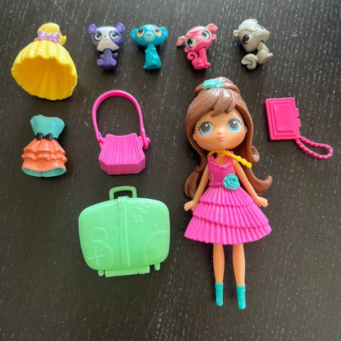 Littlest Pet Shop - Dukke med figurer og tilbehør