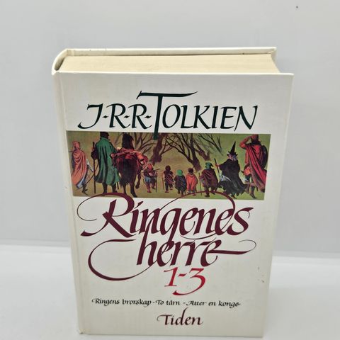 1990 utgivelse. Ringenes herre 1-3. J.R.R. Tolkien