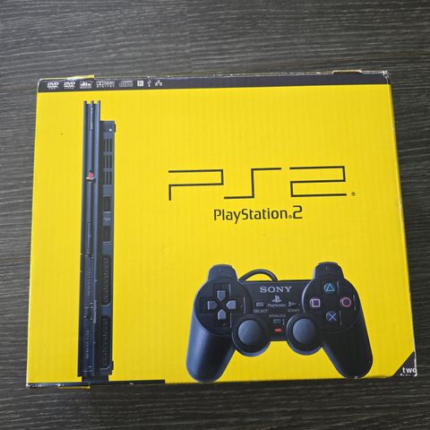 Komplett Playstation 2 i eske