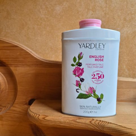 Yardley English rose Perfumed talc 200 gr Ny!
