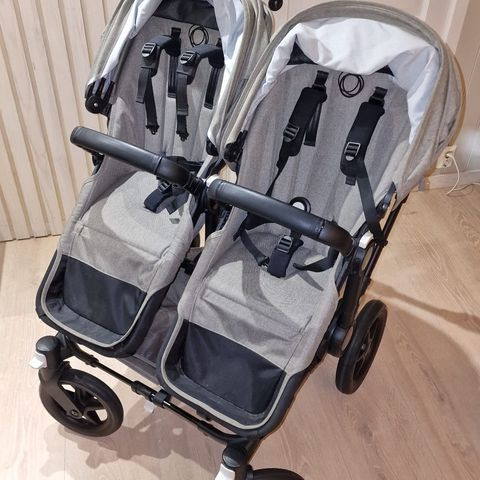 Bugaboo donkey 5 søskenvogn