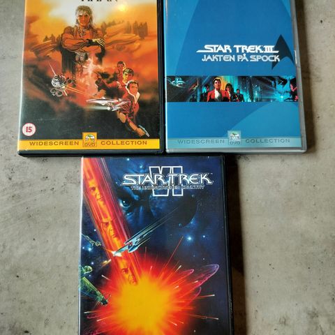 Star Trek - The Wrath og Khan - Jakten på Spock - The Undiscovered Country