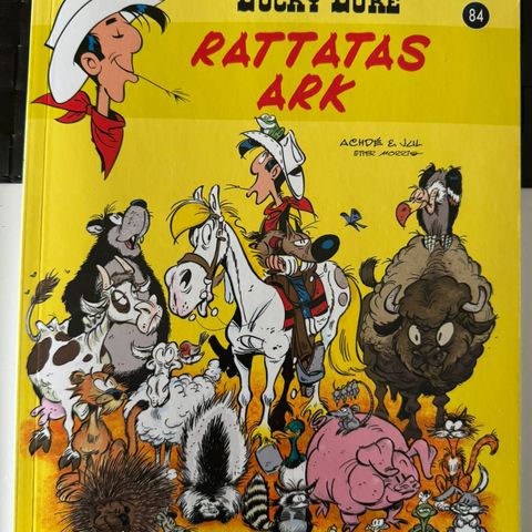 Lucky Luke nr:84, Rattatas ark.