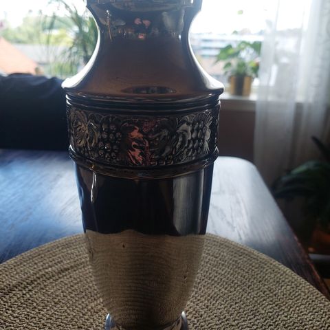 Sølvplett vase T. Baagøe