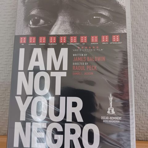 I Am Not Your Negro - Dokumentar (DVD) –  3 filmer for 2