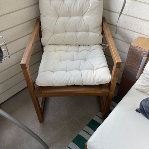 IKEA NAMMARO stol med puter