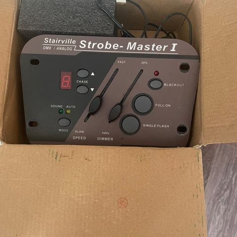 Strobe master 1 ikke brukt