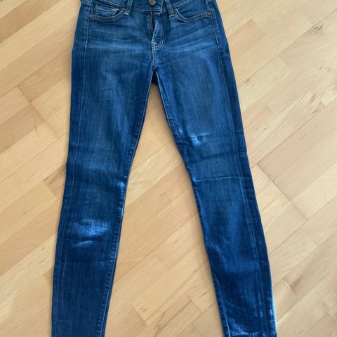 7 for all mankind jeans, "the skinny" str 25