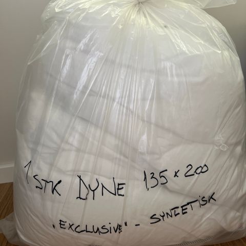 Dyne 135x200 syntestisk - som ny