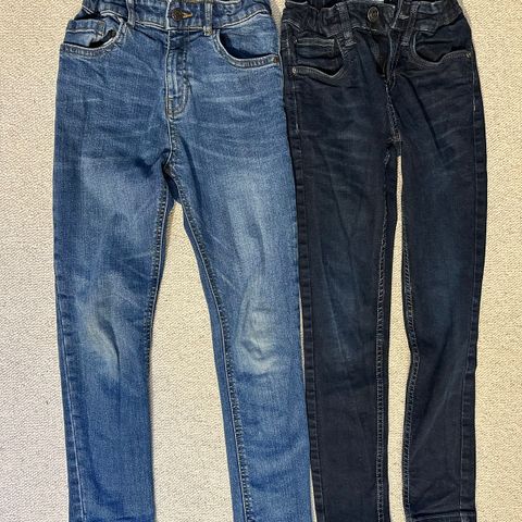 Jeans til gutt 134 8-10 år