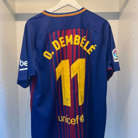 FC Barcelona 2017/2018 hjemmedrakt # 11 O.dembele