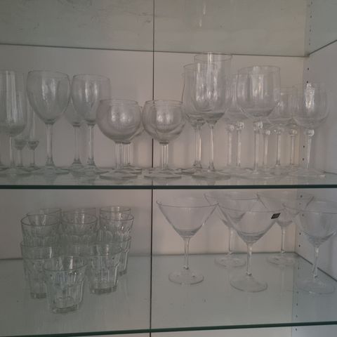 Mange fine glass