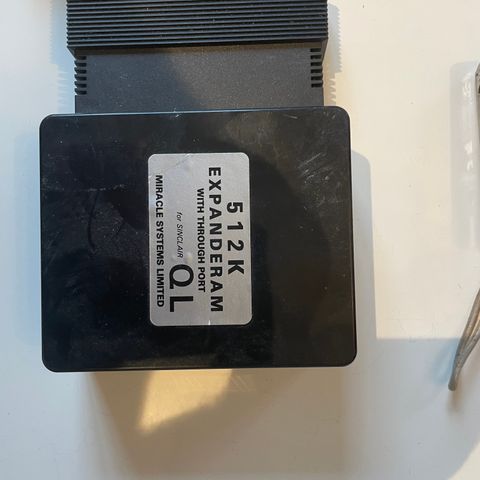 Sinclair QL expansion RAM 512K