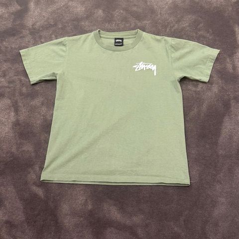 NY!!!! Grønn stussy dice tee