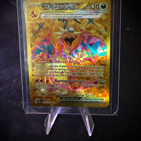 Charizard EX 228/197 Holo / Full Art - Pokemon Obsidian Flames NM+