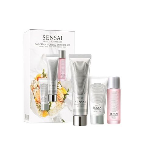 Sensai day morning skincare set