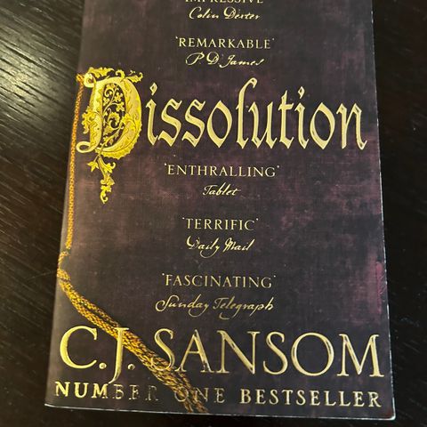 Dissolution av c. J. Sansom