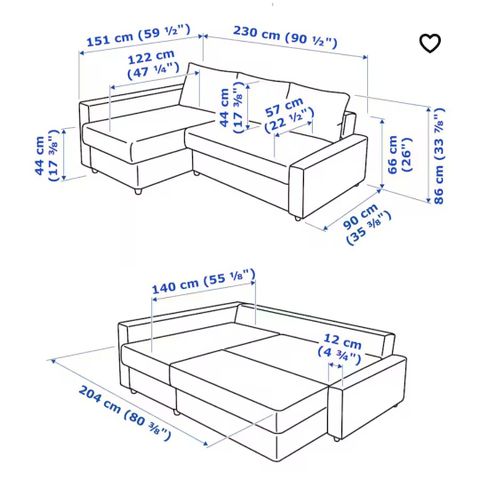 Selger sovesofa