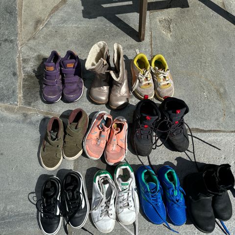 Sko pakke 29-31 - kavat, adidas, vans mm