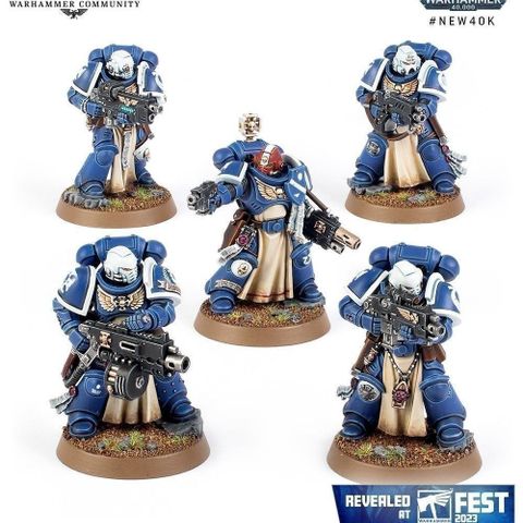 Warhammer 40K Space Marines Sternguard Veteran Squad