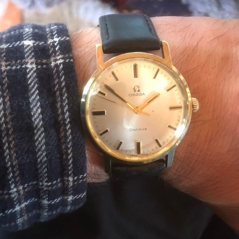 Omega Geneve 14 k gull