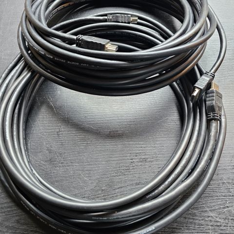2 stk. 10 M HDMI kabler