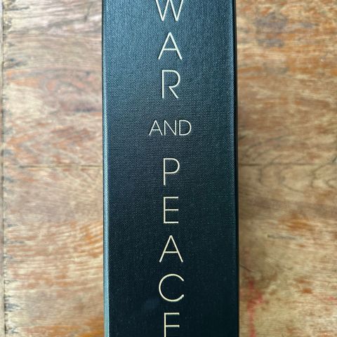 WAR AND PEACE by Leo TOLSTOY; illustrated by Feliks TOPOLSKI.  FOLIO SOCIETY