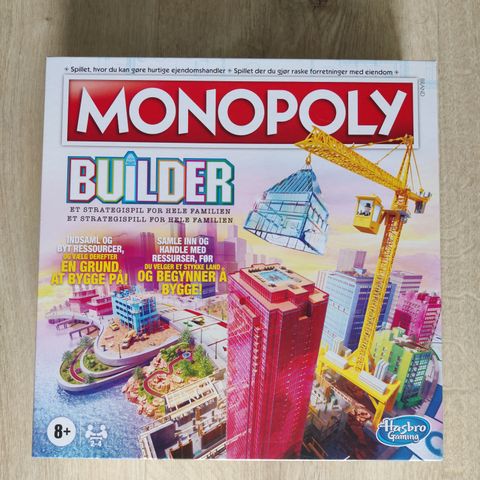 Ny uåpnet Monopoly Builder