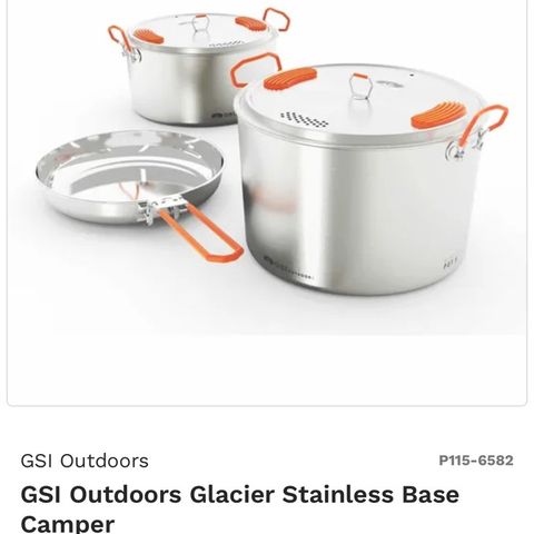 GSI Outdoors Glacier Stainless Base Camper