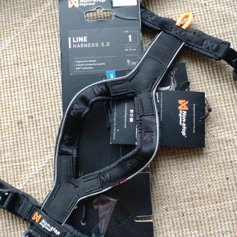 Hundesele non-stop line harness 5.0 størrelse 1