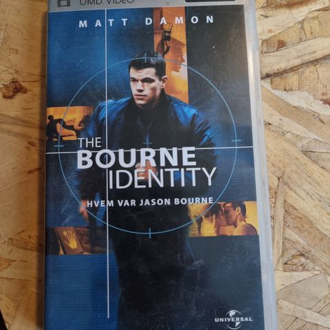 PSP Umd Video The Bourne Identity