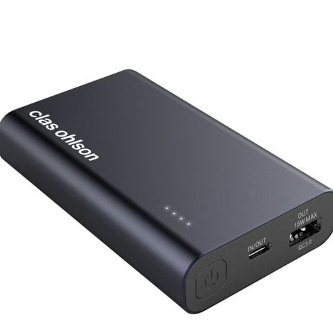 Powerbank USB-C 10050amh Clas Ohlson