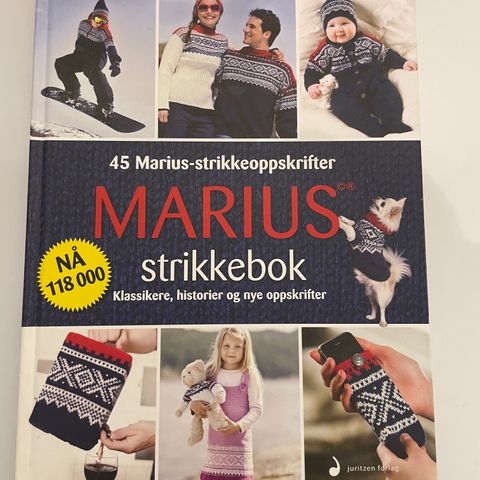 Marius strikkebok