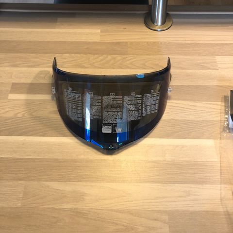 AGV visir race 3 mplk (iridium blue)