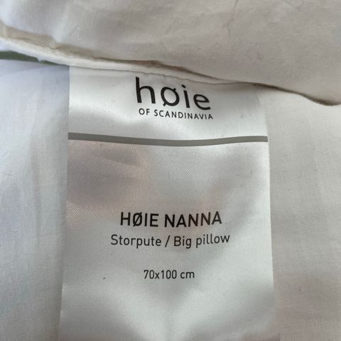 Høie Nanna Storpute / Big Pillow - selges meget billig