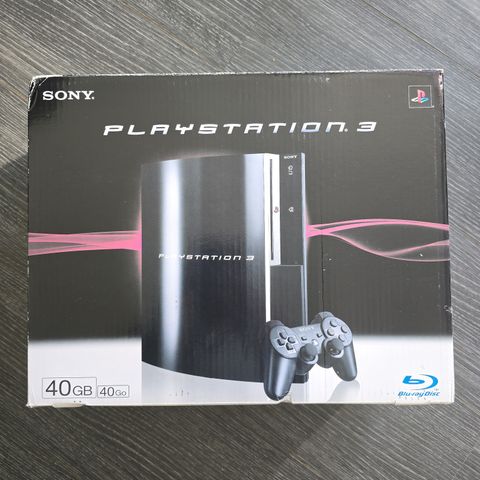 Playstation 3 40GB i eske