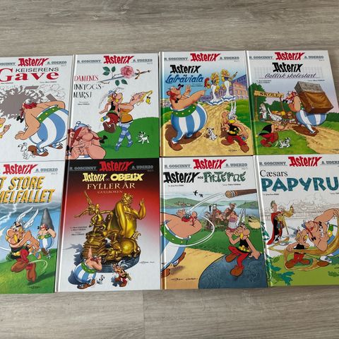 Asterix hardcover 21-36