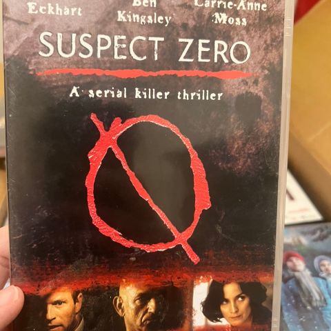 Suspect zero dvd