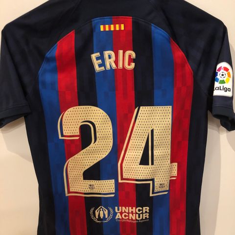 FC Barcelona - original 2022/23 Eric Garcia fotballdrakt str 147-158 cm