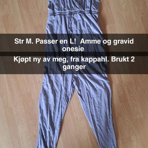 Str L Gravid / onesie / onepiece / amme