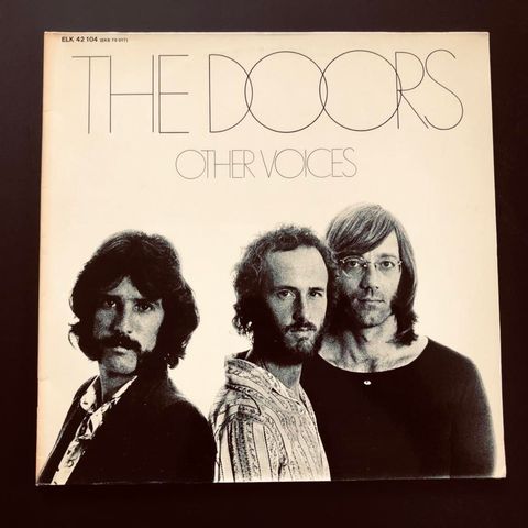 THE DOORS "Other Voices" 1971 original 1st press gatefold vinyl LP - TOPP STAND!