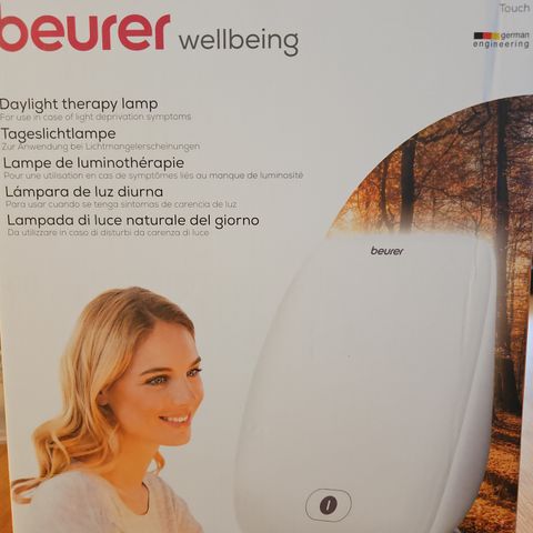 Beurer wellbeing daylight therapy lamp