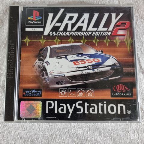 V-Rally 2 Championship Edition PS1 spill