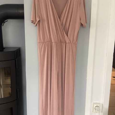 H&M Jumpsuit pudderrosa str L - ubrukt!