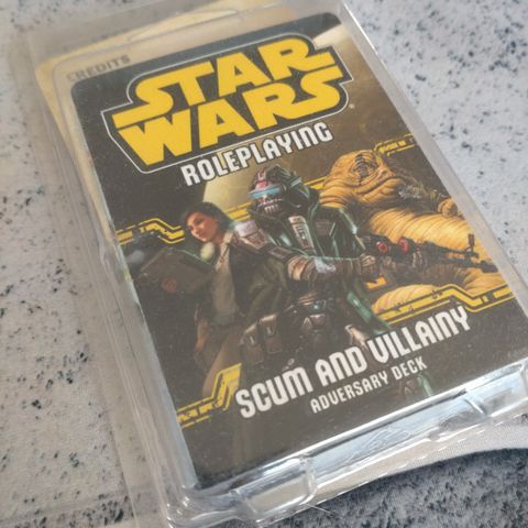 Star Wars RPG Scum and Villainy adversary Deck